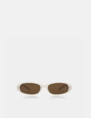 A. Kjaerbede Macy Sunglasses - Cream Bone
