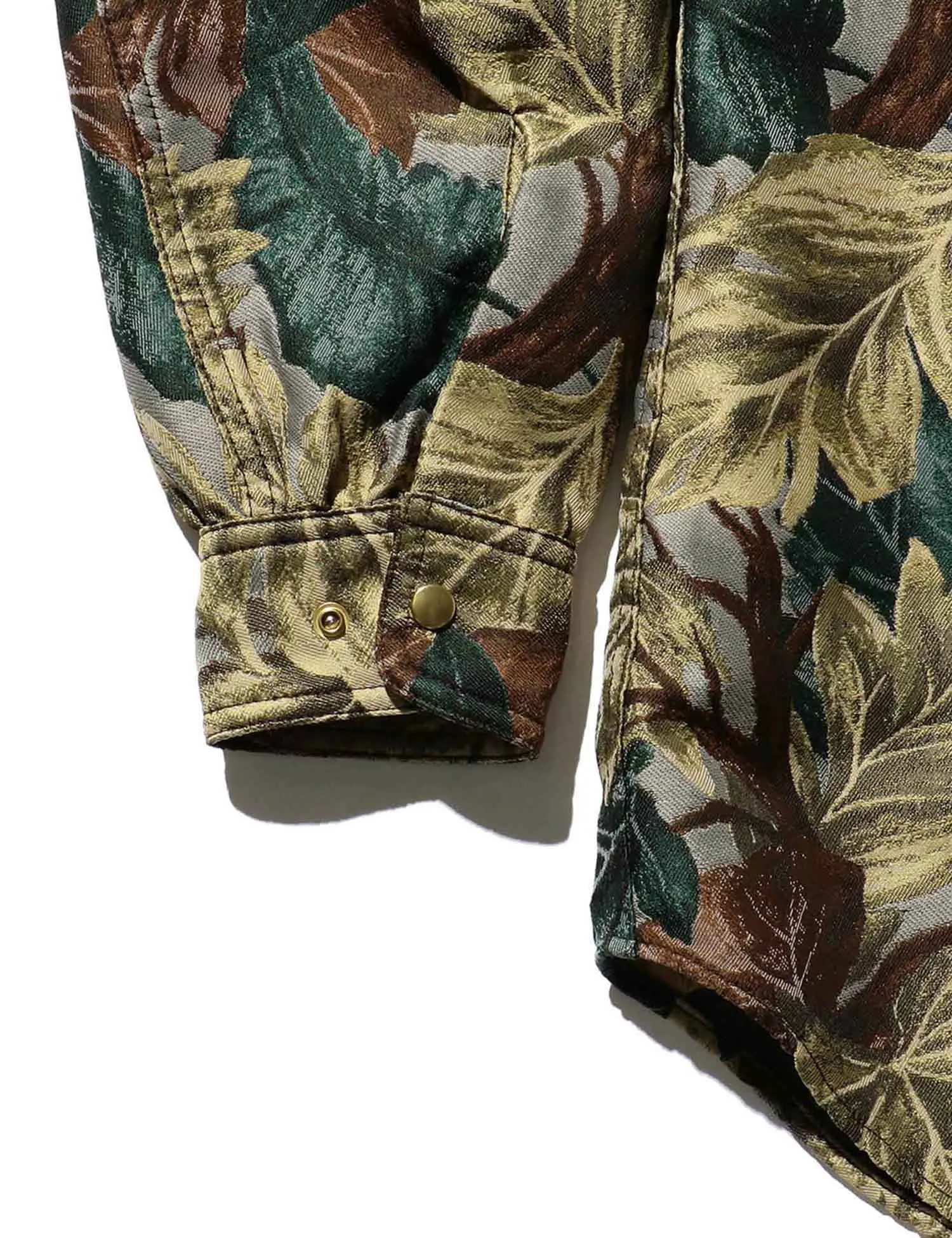 Beams Plus Adventure Shirt I (Camo) - Olive Green
