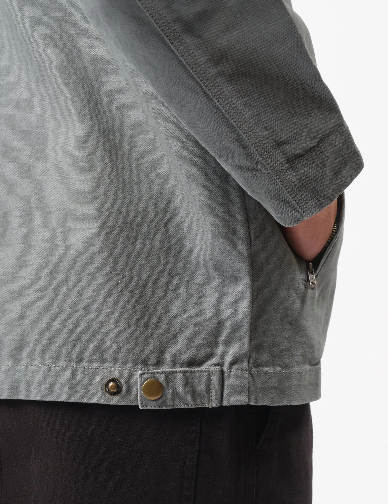 Bhode Mechanics Jacket Canvas - Moon Mist