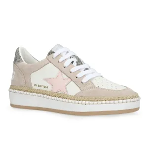 DENISSE 29 - RAFFIA/PINK/SILVER