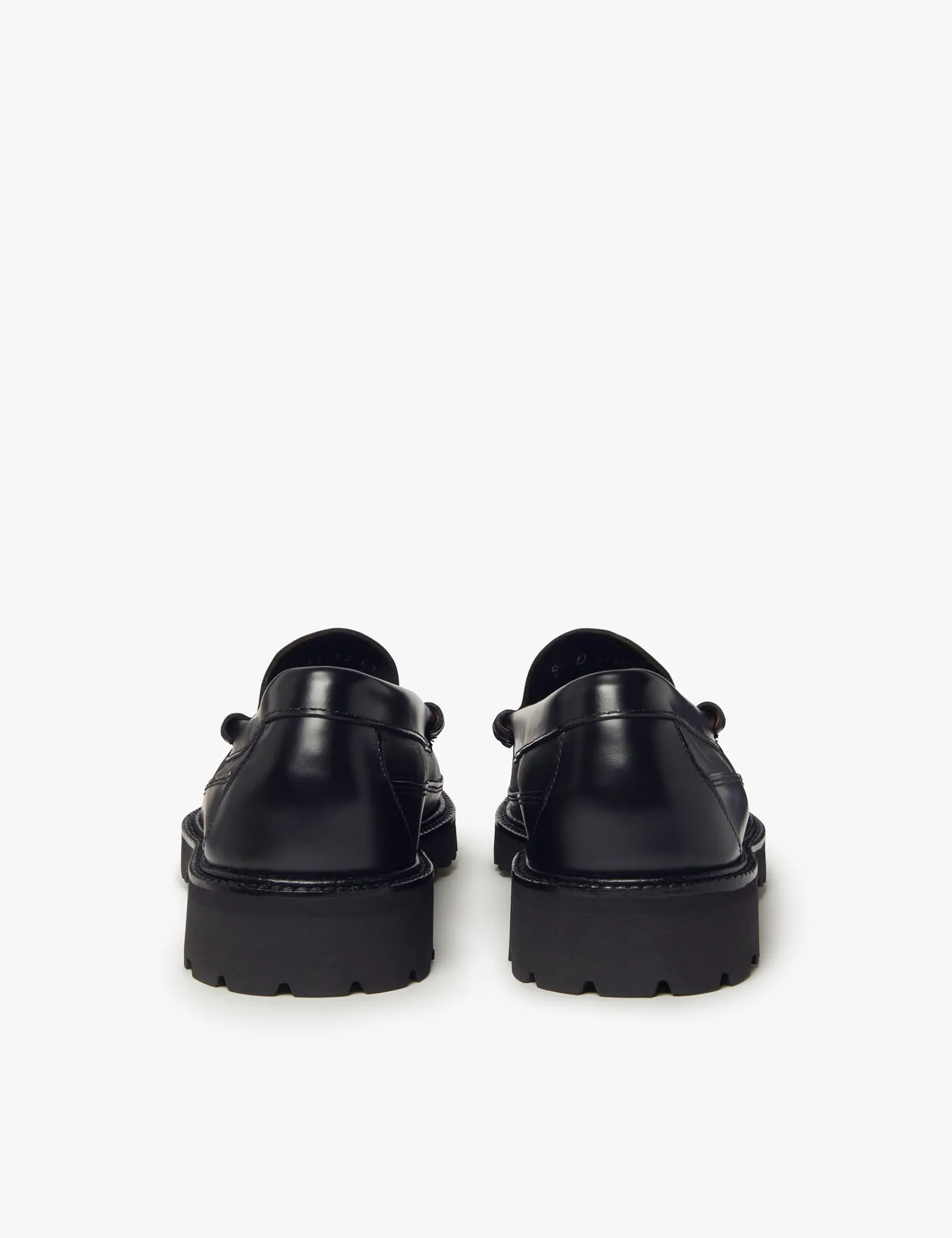 G.H. Bass Weejun 90 Larson Canoe Moc Loafer (Leather) - Black