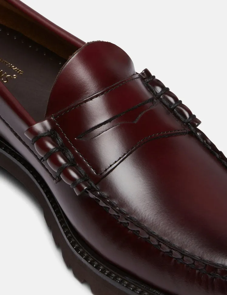 G.H. Bass Weejuns 90 Larson Penny (Leather) - Wine