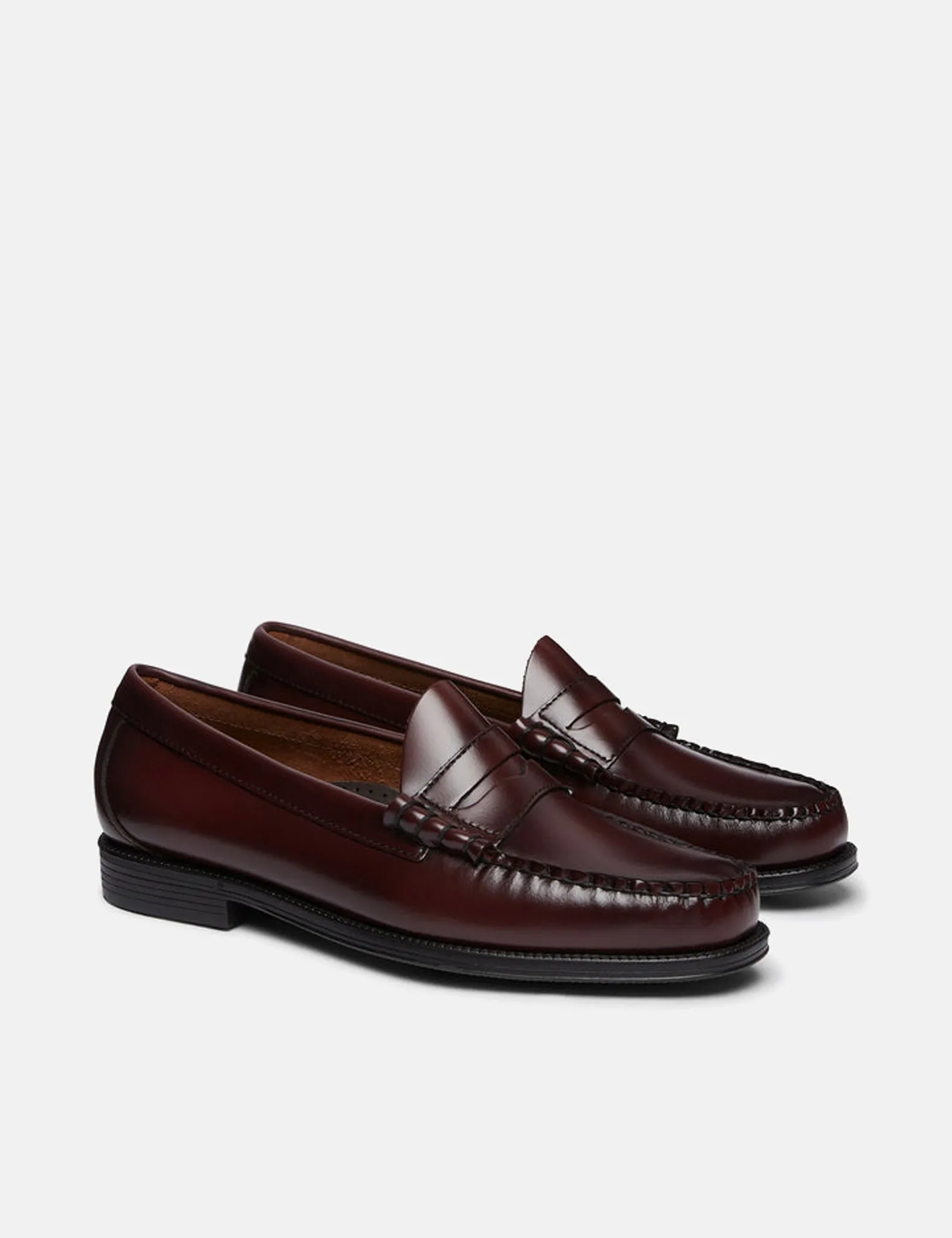 G.H. Bass Weejuns II Larson Moc Penny (Leather) - Wine