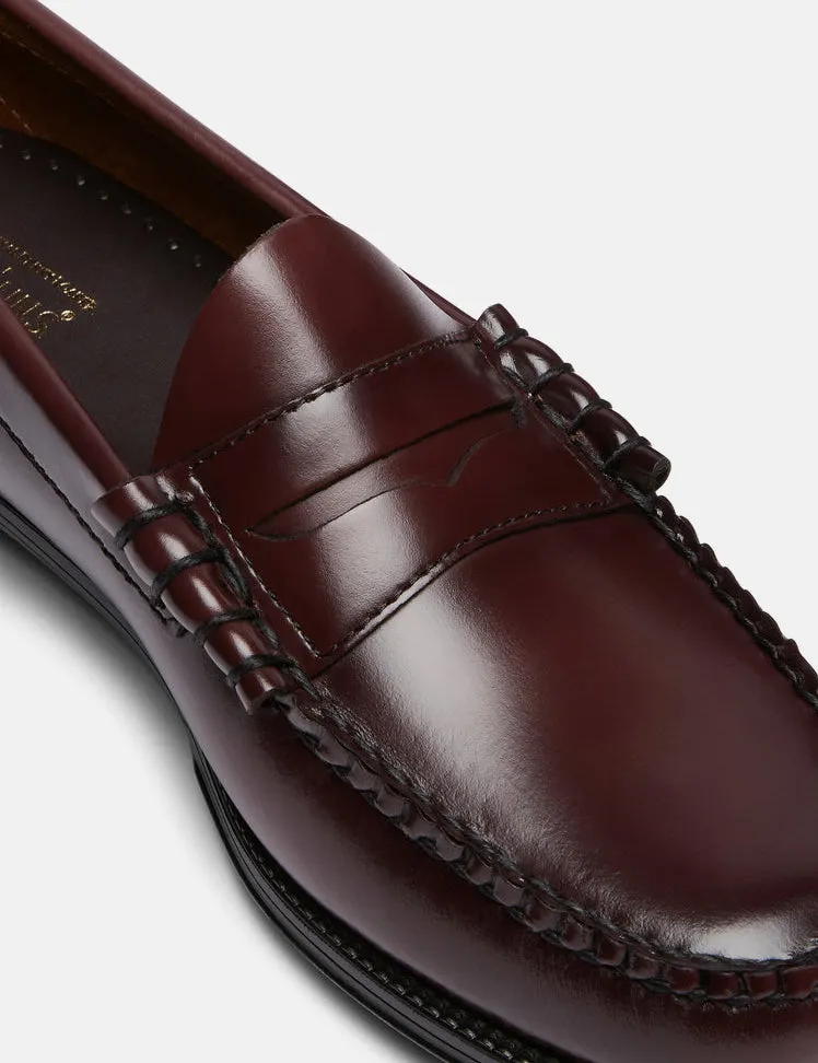 G.H. Bass Weejuns II Larson Moc Penny (Leather) - Wine