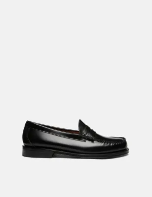 G.H. Bass Weejuns Larson Moc Penny (Leather) - Black