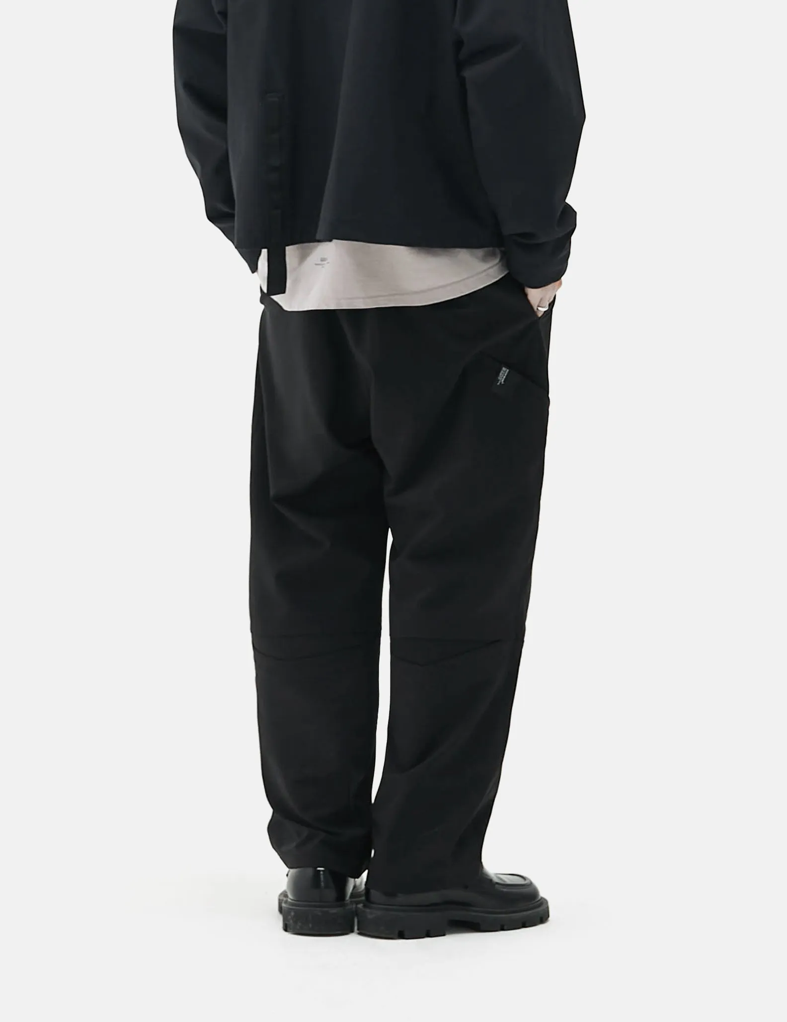 GOOPiMADE "KM-01" Tailored Trousers (Regular-Fit) - Black