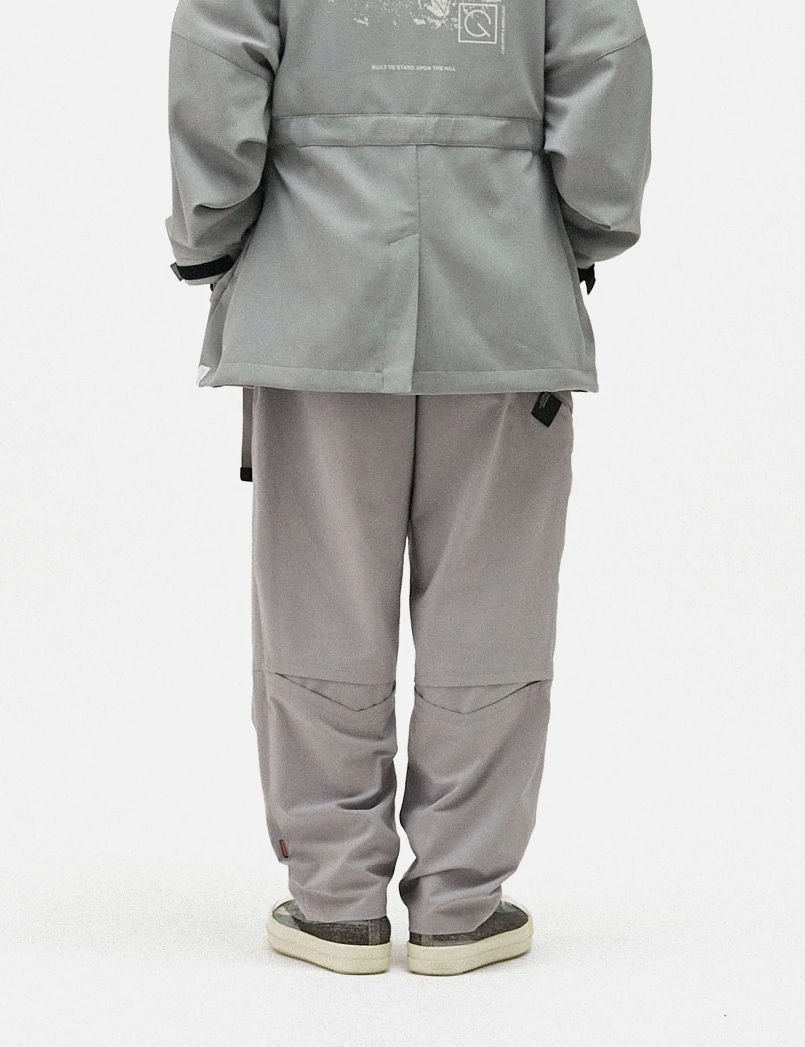 GOOPiMADE "KM-01" Tailored Trousers (Regular-Fit) - Light Grey