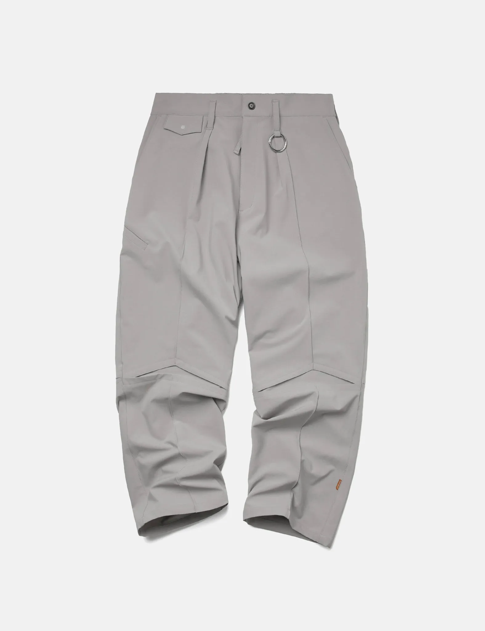 GOOPiMADE "KM-01" Tailored Trousers (Regular-Fit) - Light Grey