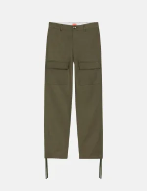 Kenzo Cargo Pant (Tapered) - Dark Khaki Green