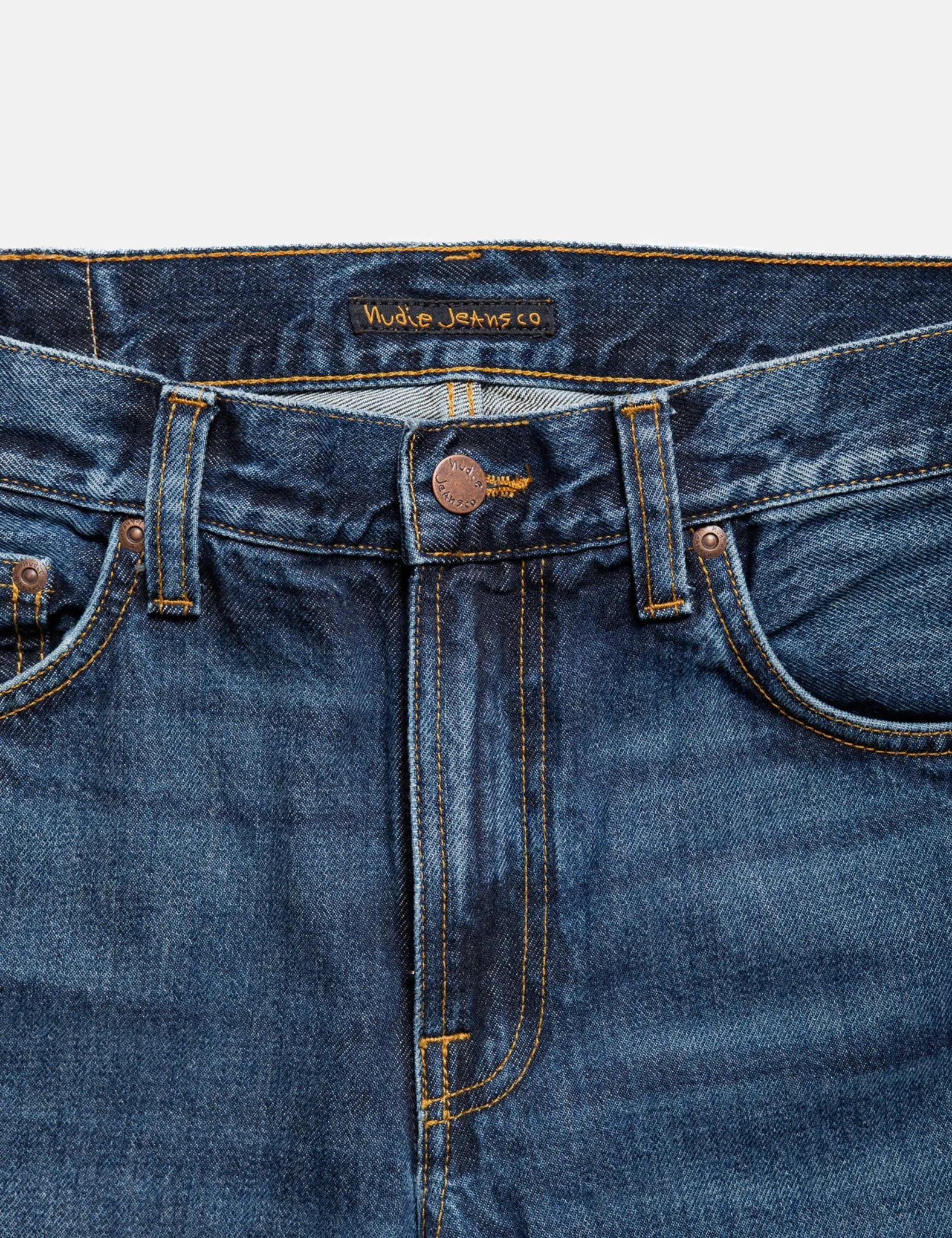 Nudie Jeans Gritty Jackson (Regular Fit) - Blue Soil