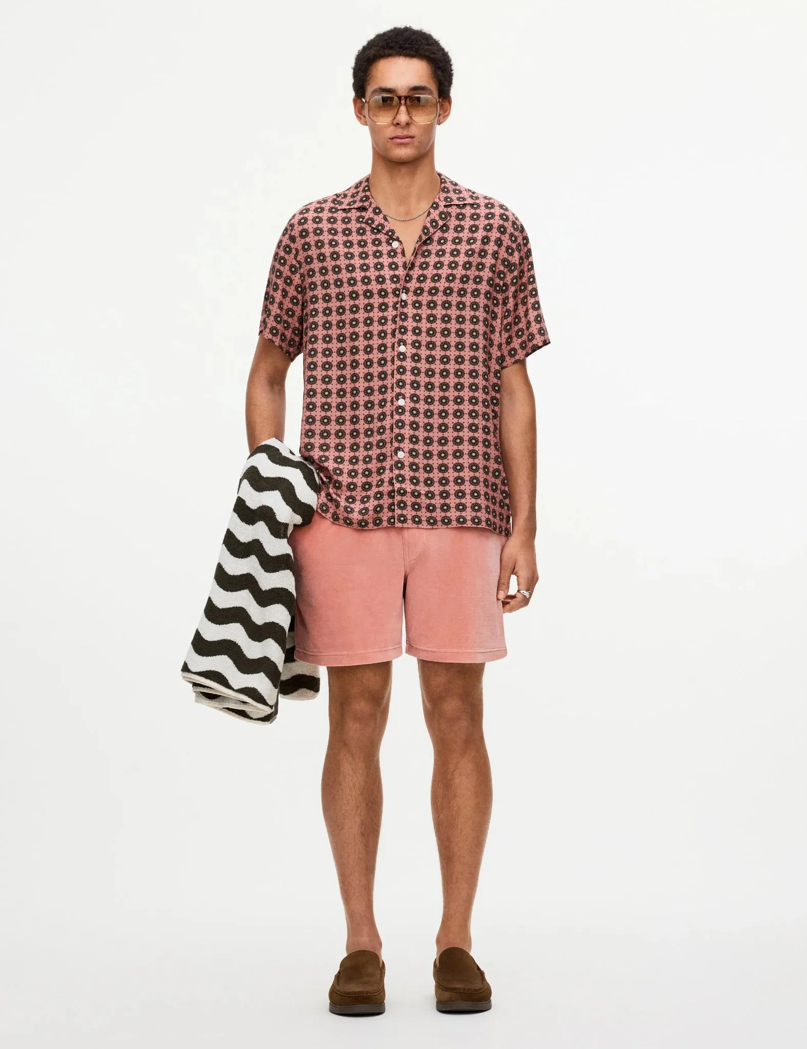 OAS Blush Lumo Viscose Shirt - Pink