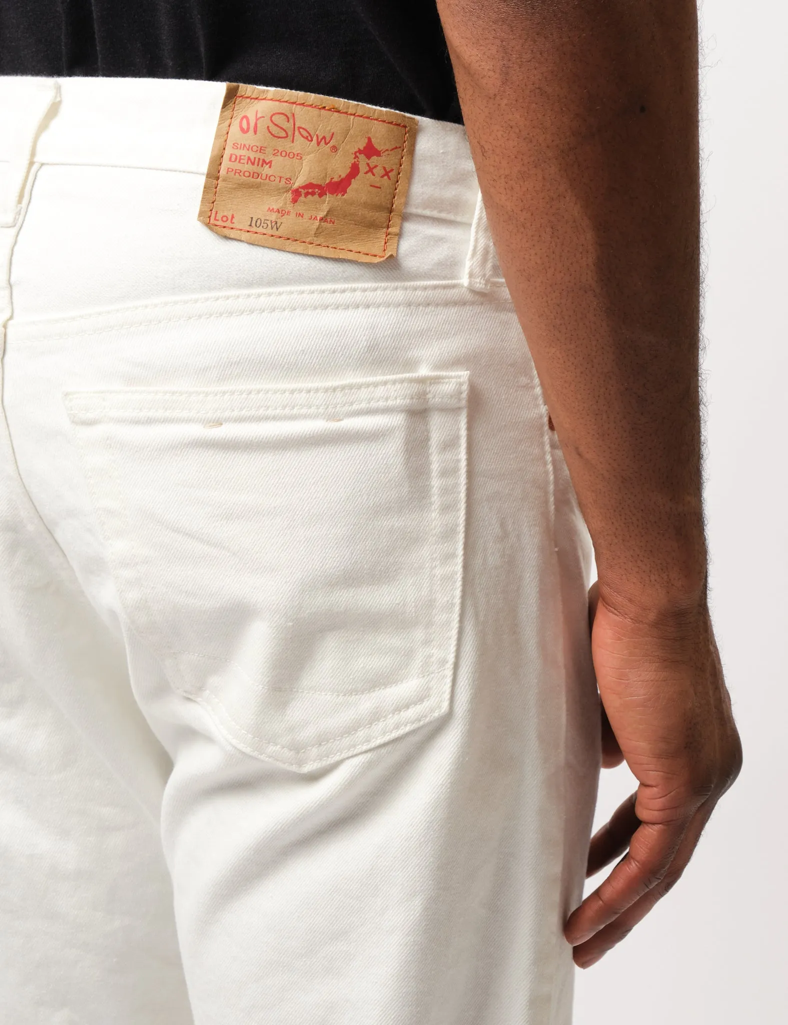orSlow 105 80's Jeans (Standard Fit) - White
