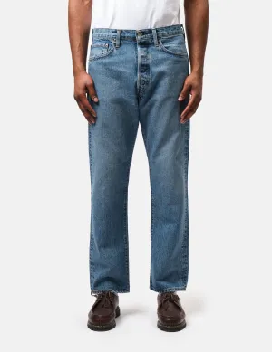 orSlow 105 90's Denim Used Jeans - Denim Blue