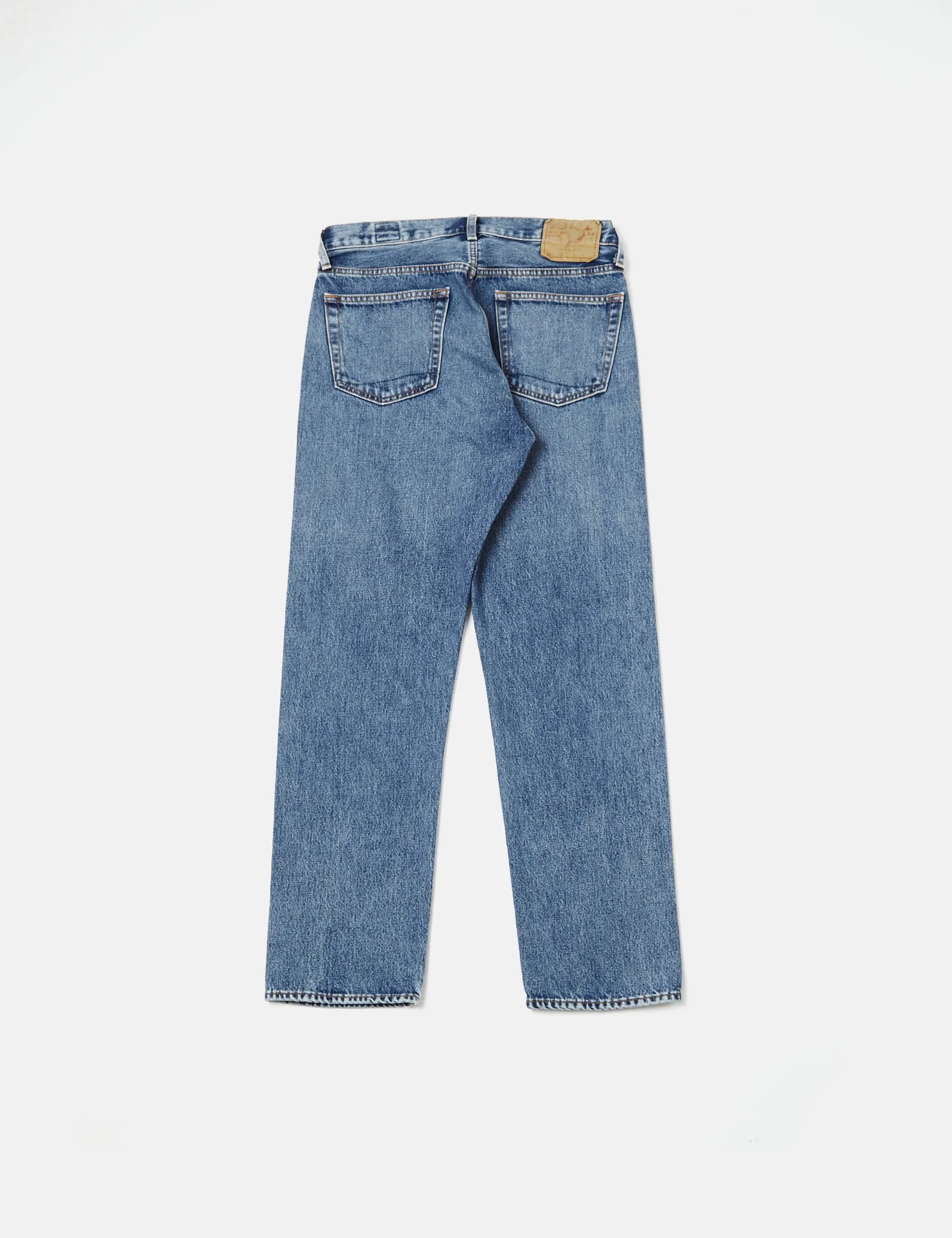 orSlow 105 90's Denim Used Jeans - Denim Blue