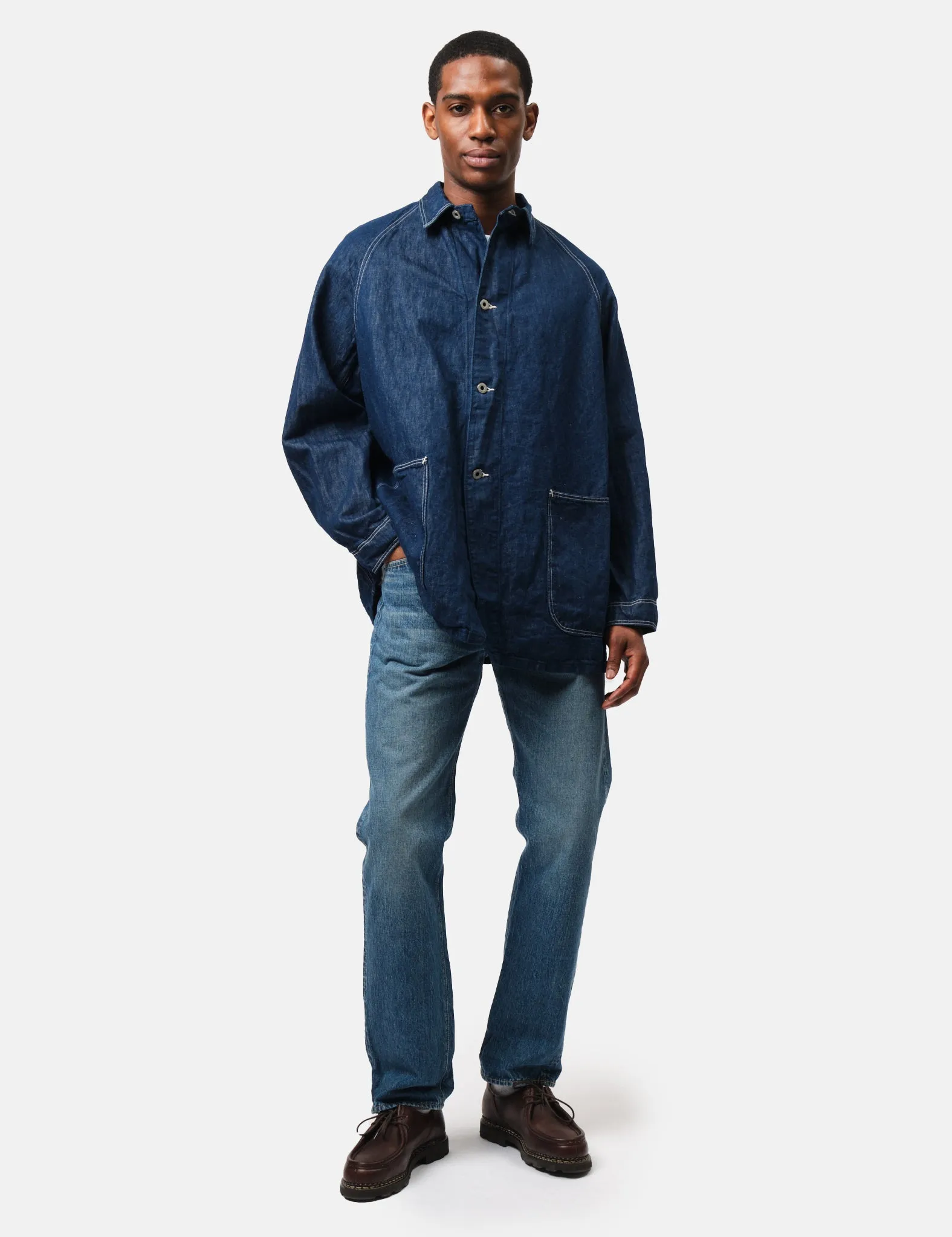 orSlow 105 Standard Selvedge Denim - 2 Year Wash