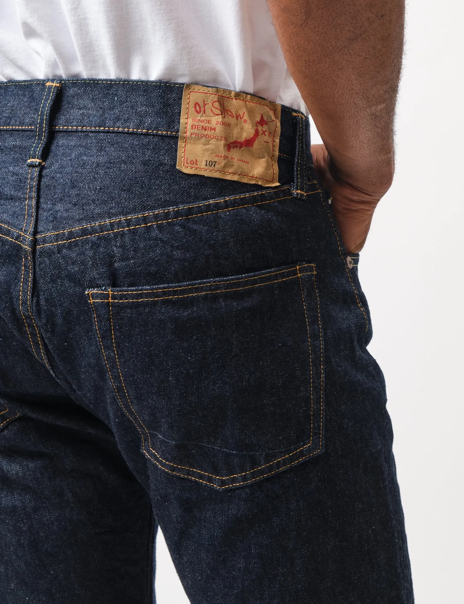 orSlow 107 Ivy League Slim Jean - One Wash