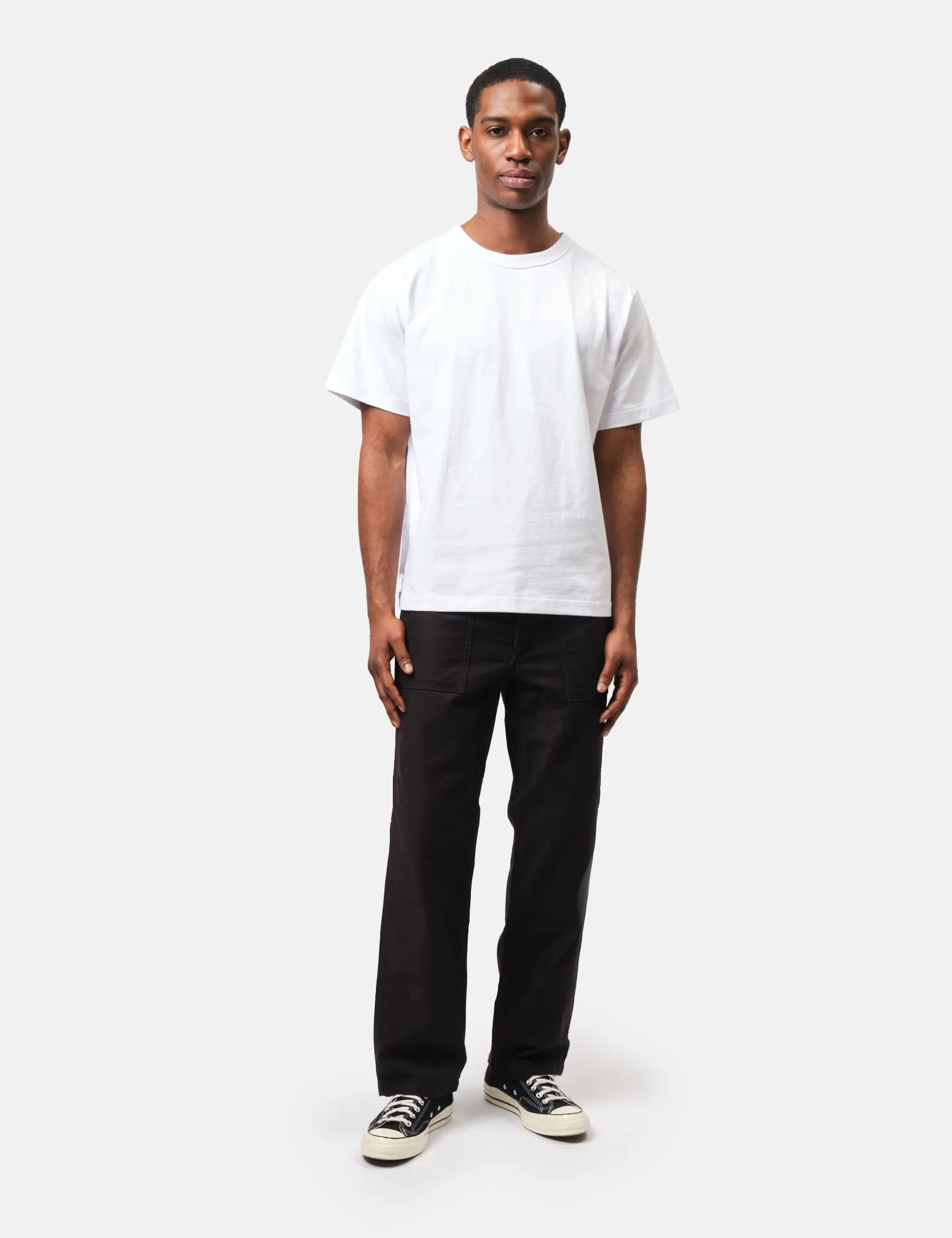 orSlow US Army Fatigue Pants - Black Stone