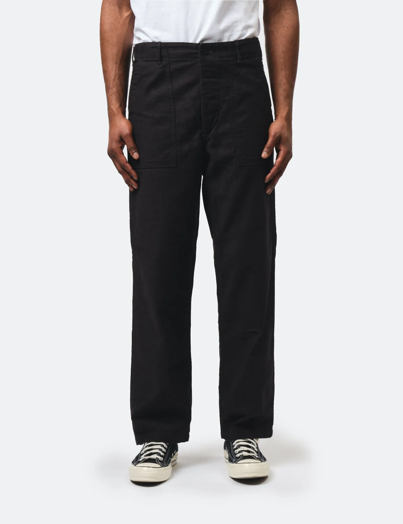 orSlow US Army Fatigue Pants - Black Stone