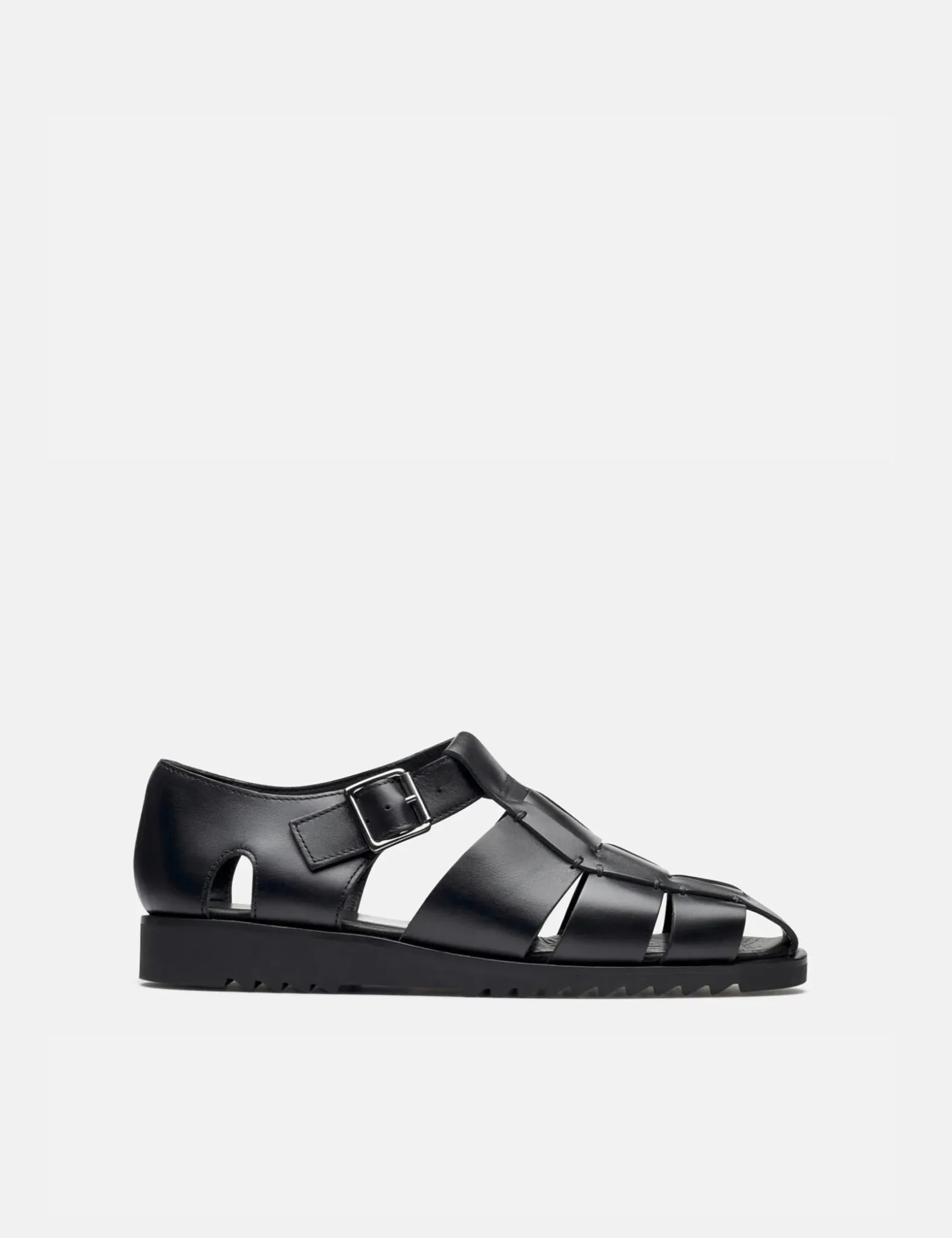 Paraboot Pacific Sandals (Leather) - Black