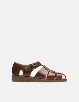 Paraboot Pacific Sandals (Leather) - Marron America Brown