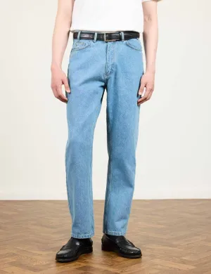 Percival Denim Jeans (Straight Leg) - Light Wash Blue