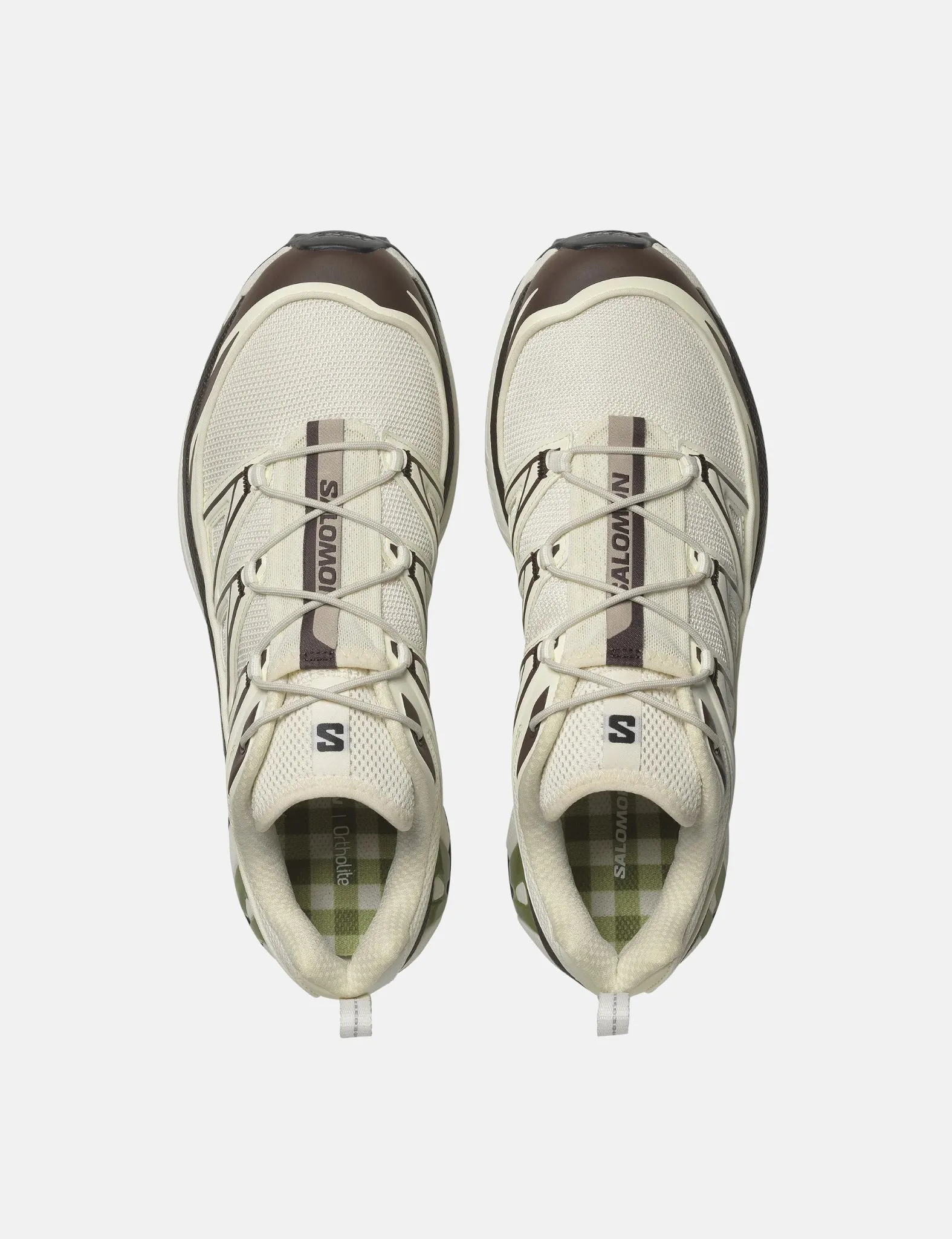 Salomon XT-6 EXPANSE CANVAS Trainers - Vanilla Ice/Iron/Etherea
