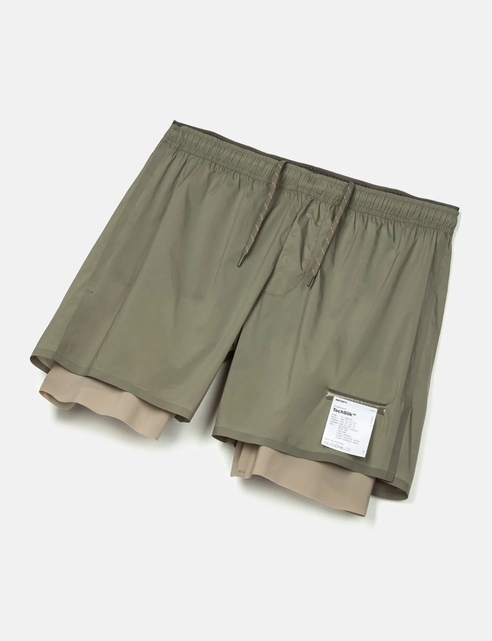 Satisfy TechSilk 8 Shorts - Vetiver
