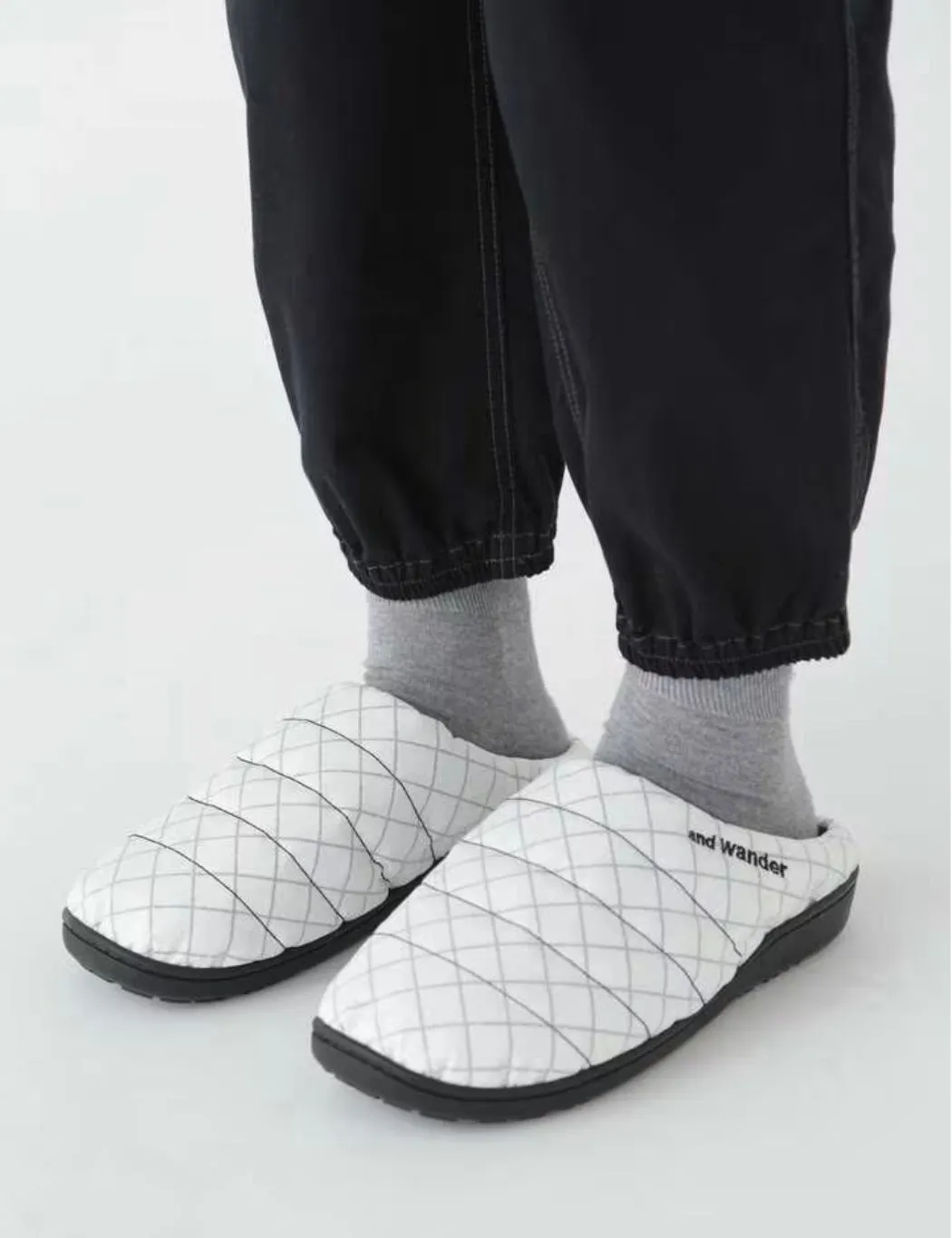SUBU x And Wander ECOPAK Permanent Sandal - Off White
