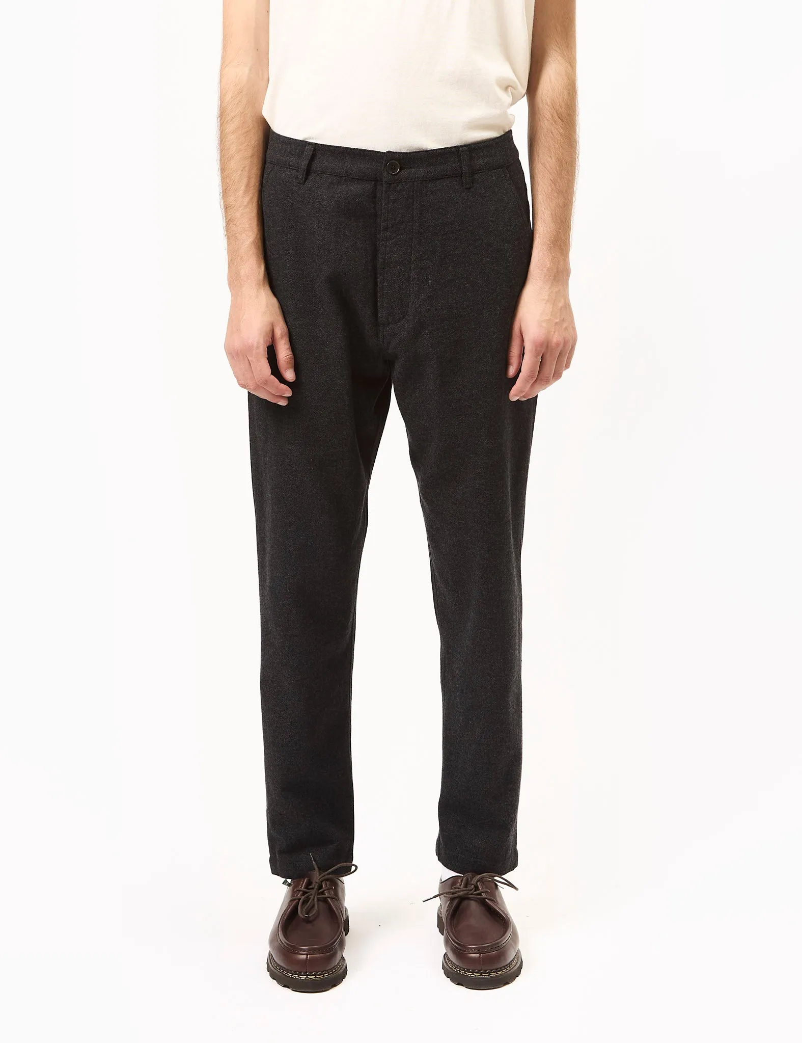 Universal Works Military Chino (Veta Cotton) - Charcoal Grey